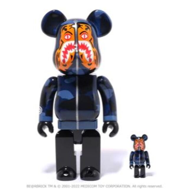 BAPE COLOR CAMO TIGER BE@RBRICK