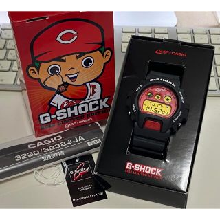 ジーショック(G-SHOCK)のコラボ/G-SHOCK/広島カープ/DW-6900FS/時計/限定/箱付/未使用(腕時計(デジタル))