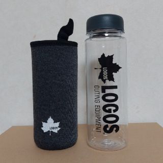 ロゴス(LOGOS)のロゴス　logos　非売品　ドリンク ボトル　クッション　カバー　付き(タンブラー)