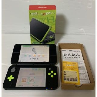 ニンテンドウ(任天堂)のNintendo ゲーム機本体 NEW ニンテンドー 2DS LL ブラック/ラ(携帯用ゲーム機本体)