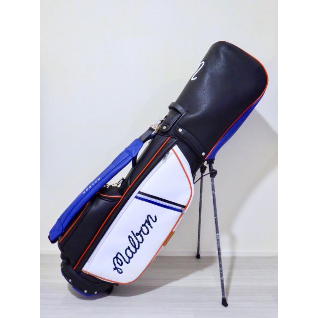 malbon golf マルボンゴルフ ローズデザインスタンド型キャディバックの通販 by oipvoc's shop｜ラクマ