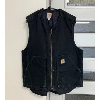 Carhartt カーハート ダックベスト L ブラック Carhartt カーハート ダックベスト L ブラック