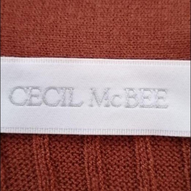 CECIL McBEE(セシルマクビー)のCECIL Mc BEE ニットワンピース レディースのワンピース(ロングワンピース/マキシワンピース)の商品写真