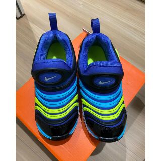 ナイキ(NIKE)の新品☆ ナイキ　NIKE ダイナモフリー　19cm ブルー系　男の子(スニーカー)