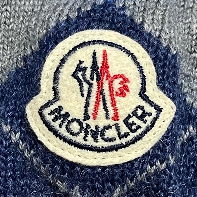 MONCLER(モンクレール)のモンクレール　ニット帽 メンズの帽子(ニット帽/ビーニー)の商品写真