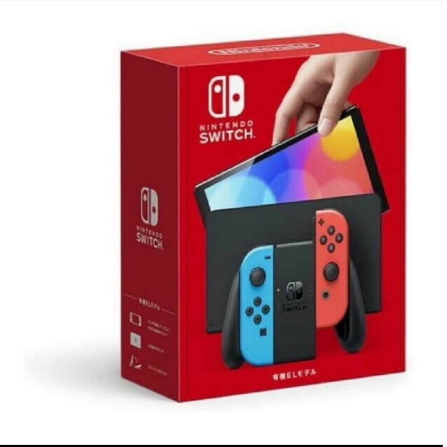 Nintendo Switch 有機ELモデル ネオンレッドネオンブルー新品エンタメ/ホビー