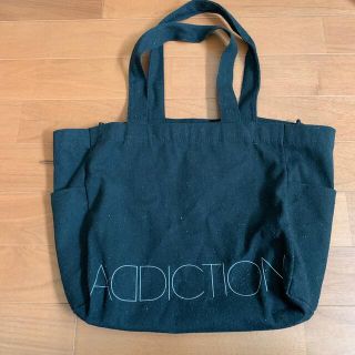 アディクション(ADDICTION)のaddiction アディクション　バッグ　黒(トートバッグ)