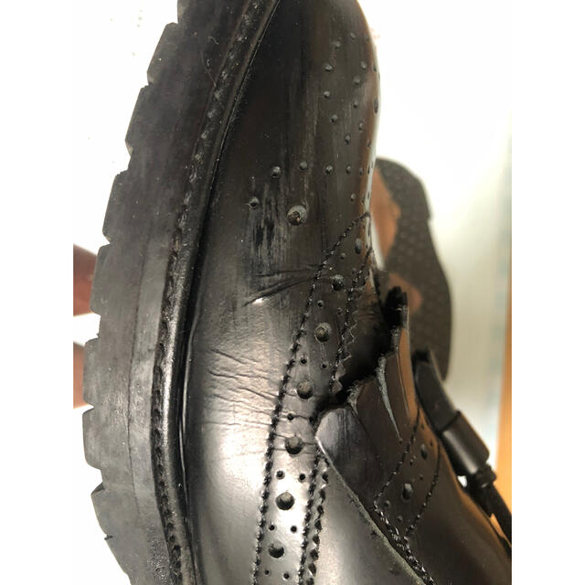 bulle de savon(ビュルデサボン)のbulle de savon ビュルデサボン ローファー ブラック 24cm レディースの靴/シューズ(ローファー/革靴)の商品写真