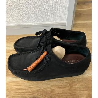 クラークス(Clarks)の[最安値付属無] クラークス clarks ワラビー 黒　US8(ブーツ)