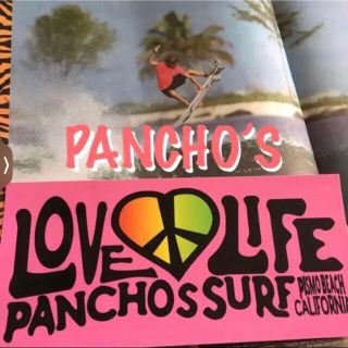 オニール(O'NEILL)のPANCHOSパンチョズSURFピスモ激レアSUPERBIGボックスステッカー(サーフィン)