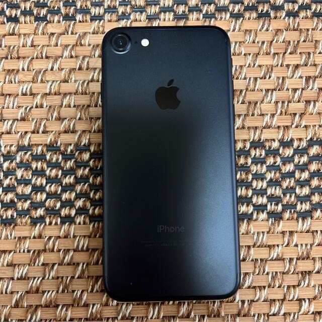 iPhone 7 Black 128 GB Softbank SIMフリー - スマートフォン本体