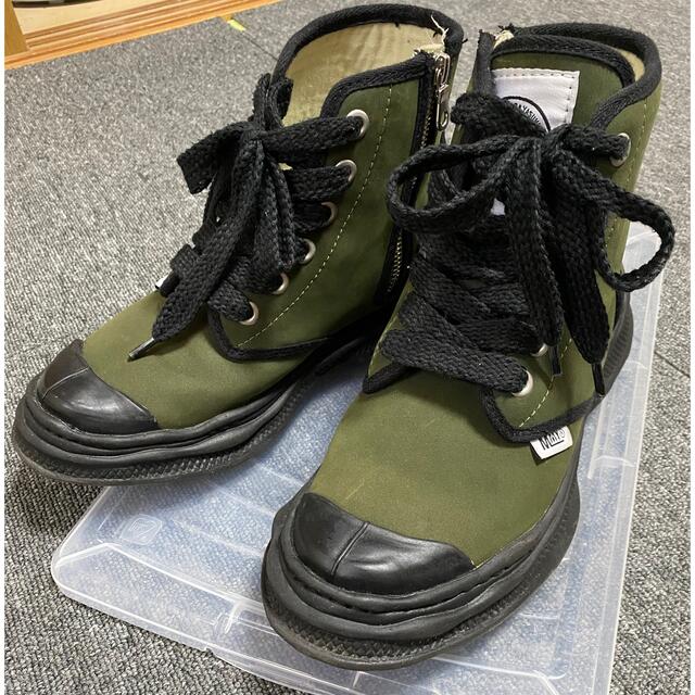 ミハラヤスヒロ　original sole military boots