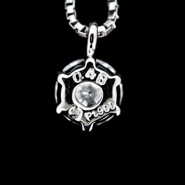 田崎真珠 TASAKI ダイヤモンド 0.48ct ネックレス プラチナ - ネックレス