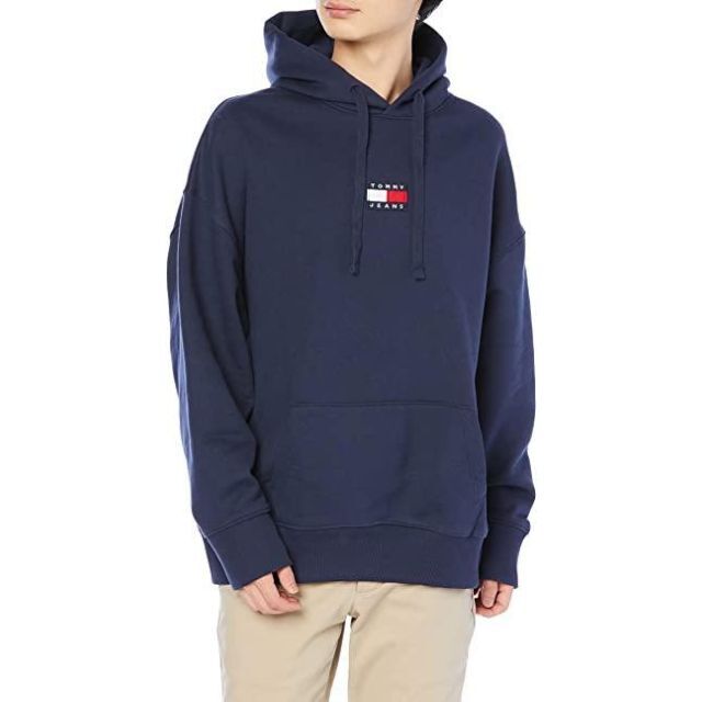 33165タ TOMMY HILFIGER フラッグロゴパーカー M 【クーポン対象外