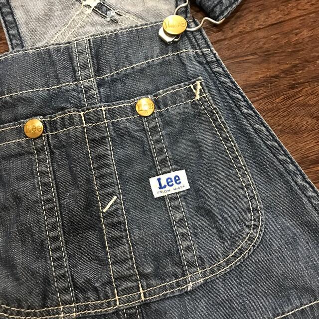 Lee(リー)のジャンスカ　Lee  120㎝ キッズ/ベビー/マタニティのキッズ服女の子用(90cm~)(スカート)の商品写真