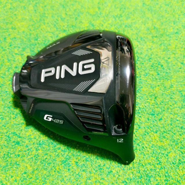 PING　ピン G425　MAX　ドライバーヘッド　 ロフト　12°ゴルフ