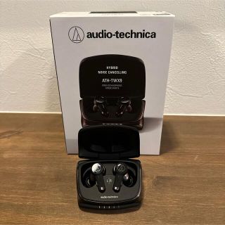 オーディオテクニカ(audio-technica)のaudio-technica ワイヤレスイヤホン ATH-TWX9(ヘッドフォン/イヤフォン)