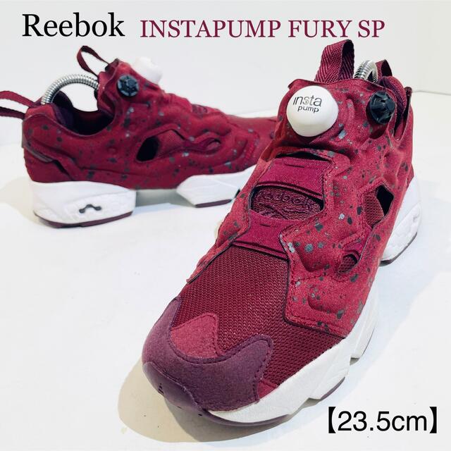 Reebok(リーボック)のリーボック★インスタポンプフューリー★メルロー・ワイン・バーガンディ★23.5 レディースの靴/シューズ(スニーカー)の商品写真