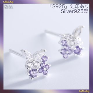 年末のプロモーション L&co紫翡翠ピアス - www.uspsiena.it