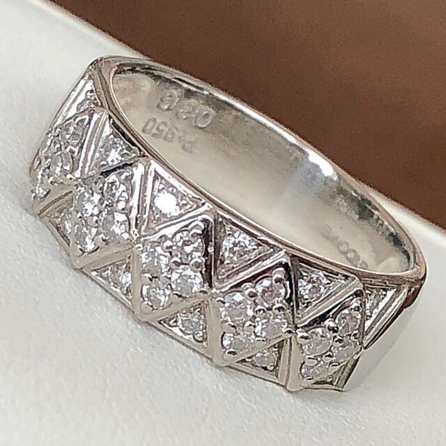 高品質 Vendome Aoyama - ヴァンドーム青山 Pt950 0.36ct ダイヤモンド