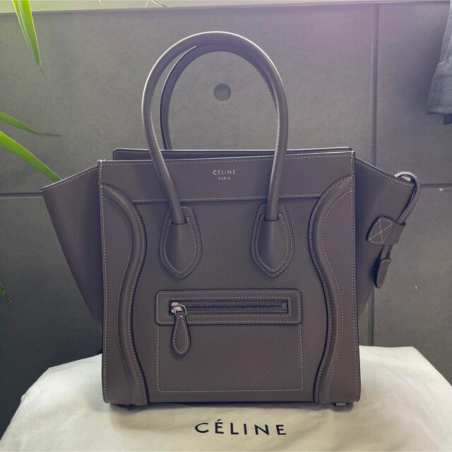 大人気✨CELINE セリーヌ ラゲージ マイクロショッパー ハンドバッグ