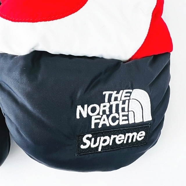 Supreme(シュプリーム)のSUPREMEThe North Face S Logo Mitts Red M メンズのファッション小物(手袋)の商品写真