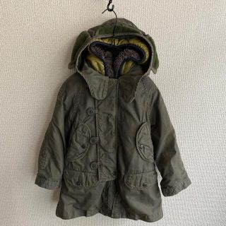 値下受付中♪ 3way ウェザー フーテッド コート 100 *Denim