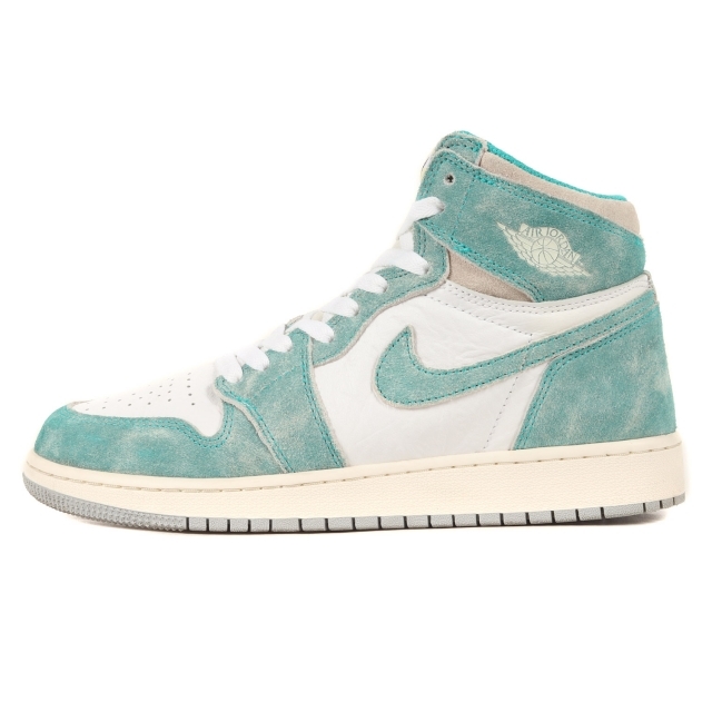 NIKE ナイキ AIR JORDAN 1 RETRO HIGH OG GS TURBO GREEN (575441-311 ...