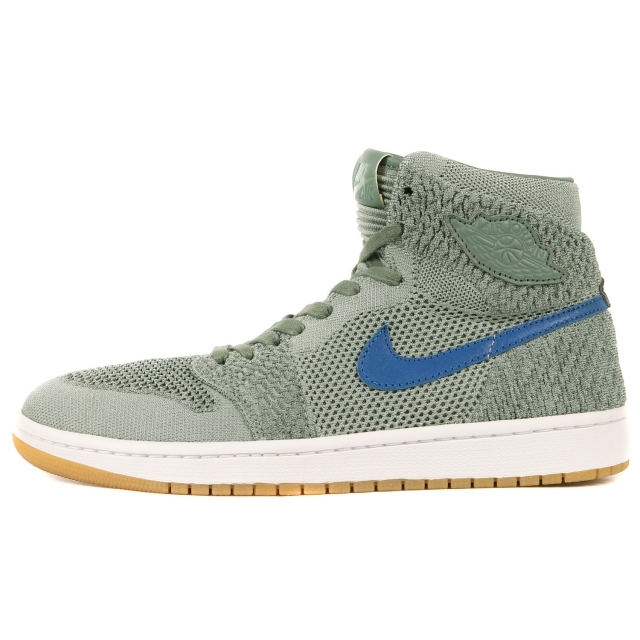 NIKE ナイキ AIR JORDAN 1 RETRO HI FLYKNIT CLAY GREEN (919704-333