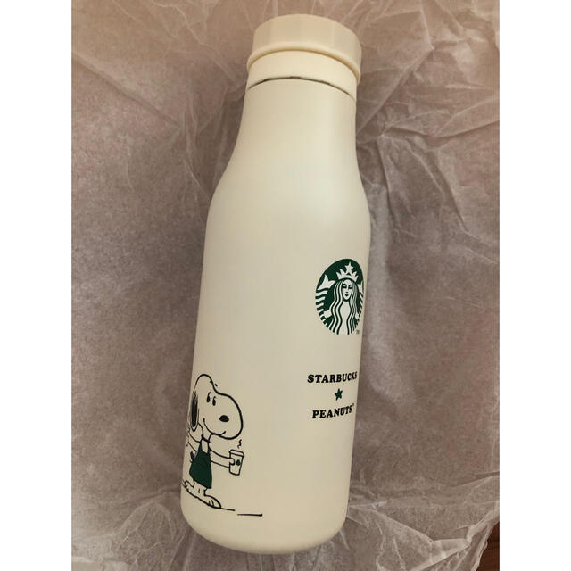 Starbucks Coffee - スタバ スヌーピー ステンレスロゴボトル PEANUTS 