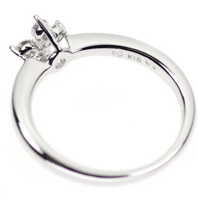 田崎真珠 K18WG ダイヤモンド リング D0.16ct | diamundialfuturos