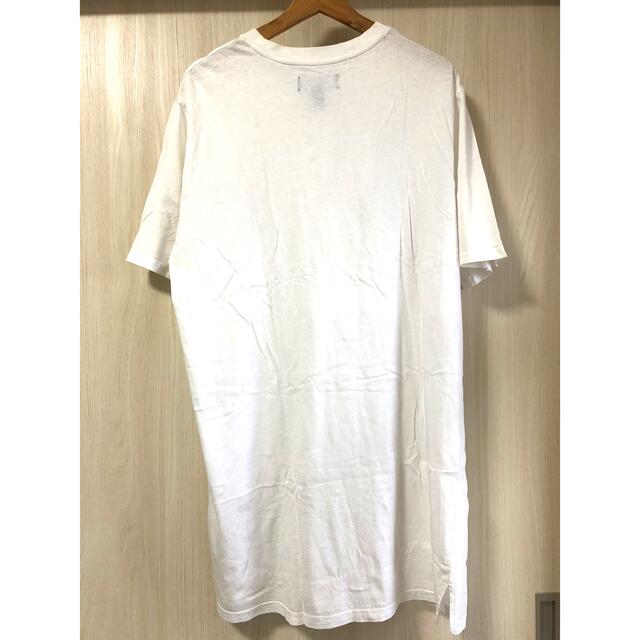 FOREVER 21(フォーエバートゥエンティーワン)のクラッシュ　ダメージ加工　Tシャツ　ワンピース レディースのトップス(Tシャツ(半袖/袖なし))の商品写真