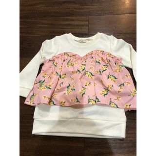 薄手のトレーナー　新品　100㎝(Tシャツ/カットソー)