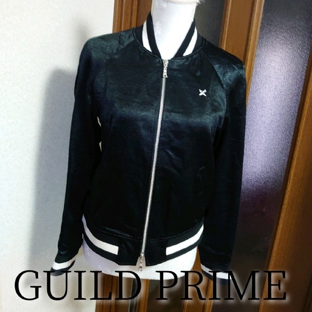 GUILD PRIME タイポグラフィ スーベニア ジャケット スカジャン