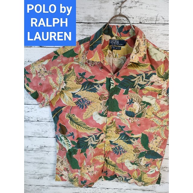 POLO RALPH LAUREN(ポロラルフローレン)のポロラルフローレン　Caldwell アロハシャツ　ハイビスカス　ポロベア メンズのトップス(シャツ)の商品写真
