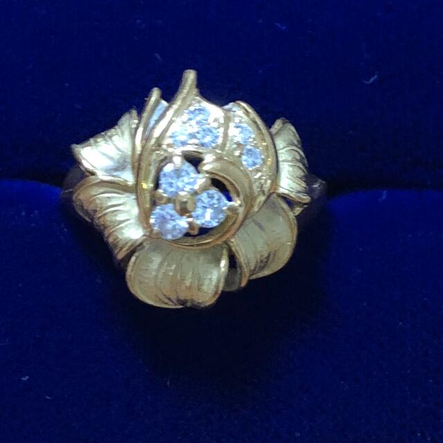 純正新作 ✴︎美品 K18 18金 0.51ct ダイヤ ダイヤモンド ゴールド