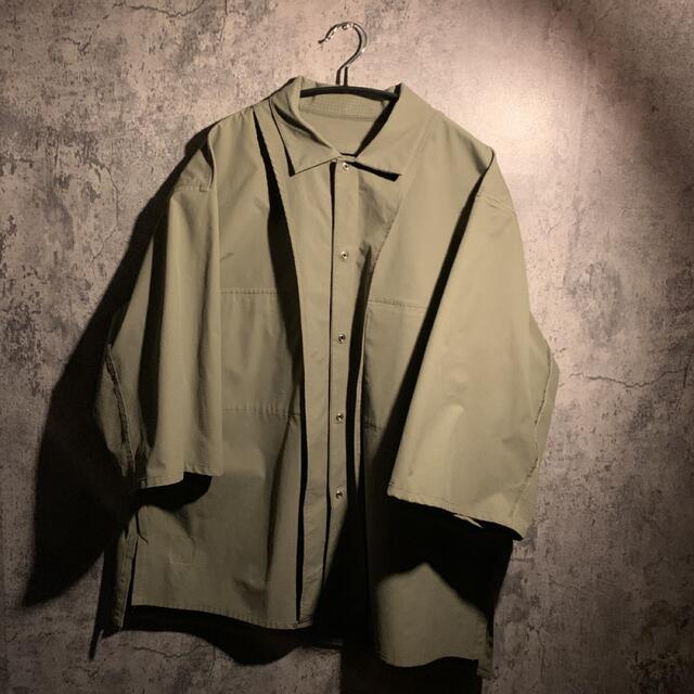 メンズVintage インサイドアウト　マルチストレッチシャツ