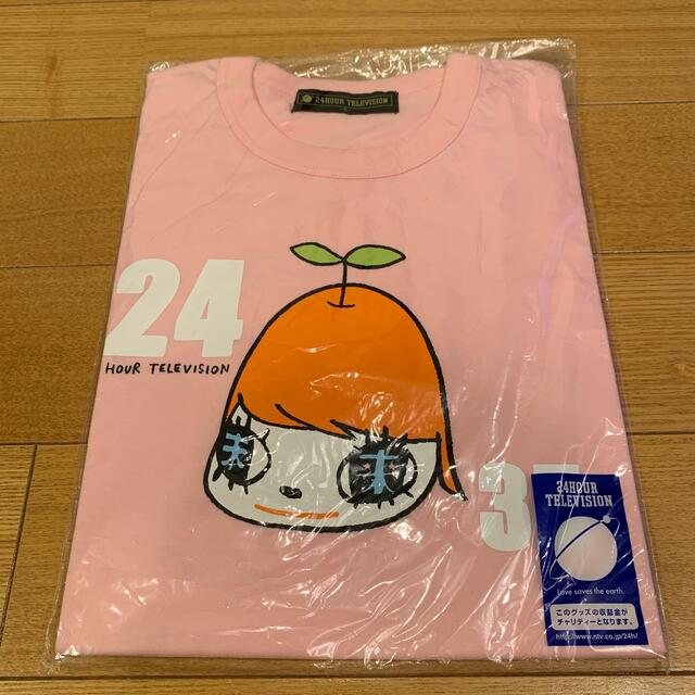 嵐(アラシ)の嵐　ARASHI 24時間テレビチャリティーTシャツ　ピンクS レディースのトップス(Tシャツ(半袖/袖なし))の商品写真