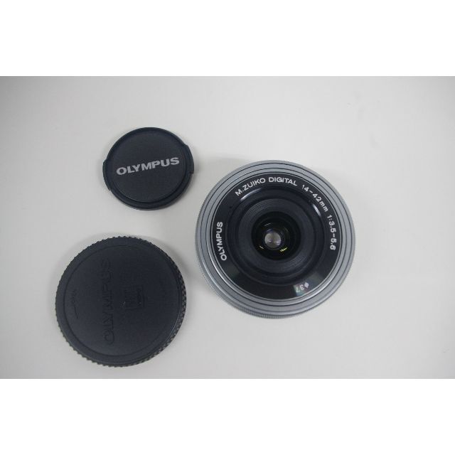 OLYMPUS(オリンパス)のOLYMPUS M.ZUIKO DIGITAL 14-42mm F3.5-5.6 スマホ/家電/カメラのカメラ(レンズ(ズーム))の商品写真