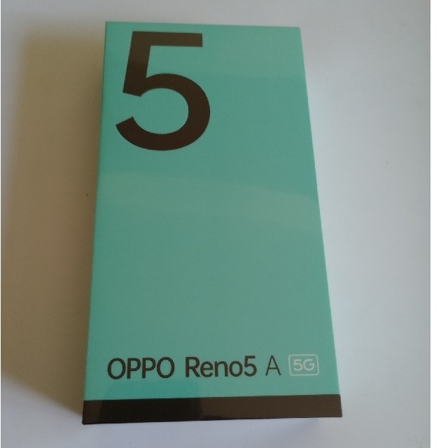 早い者勝ち　新品未使用　OPPO Reno5 A 5G 128GB アイスブルー