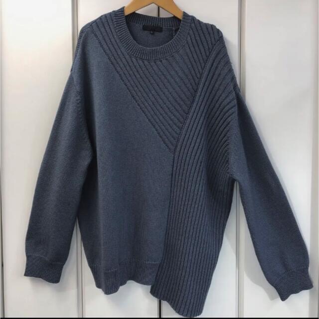 美品 iCB 20AW BlockingWool プルオーバーニット(L)