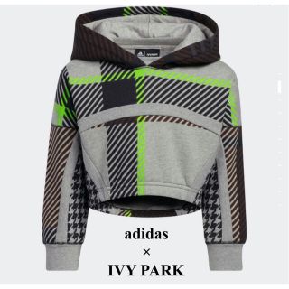 アディダス(adidas)の新品　IVY PARK adidas フーディ　スウェット　アイビーパーク(トレーナー/スウェット)