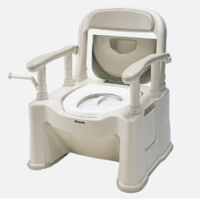 新品未使用】パナソニック 樹脂製ポータブルトイレ 介護用品 - www