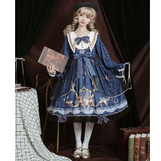 ワンピース ゴスロリ ロリータ amavel 夢展望 to aliceの通販 by