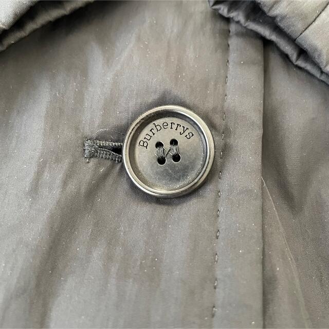 高級英国製【BURBERRY】希少 Aライン ステンカラーコート ブラック/黒 - 6