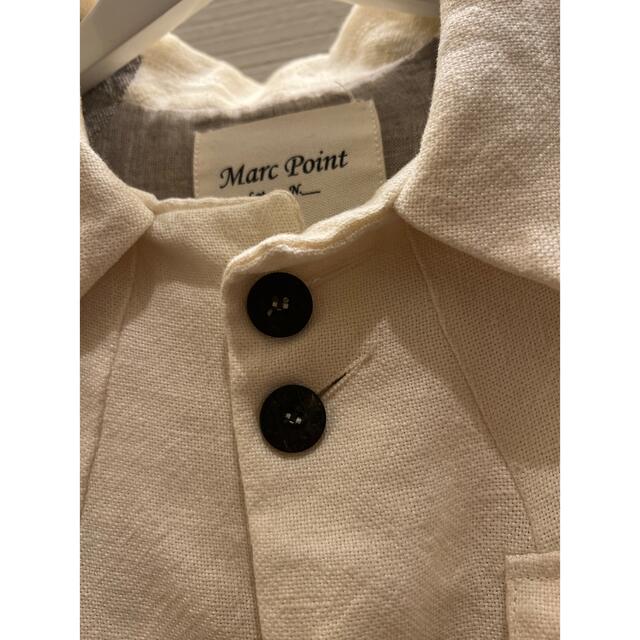 18SS Marc Point Solid Lapel Linen Jacket