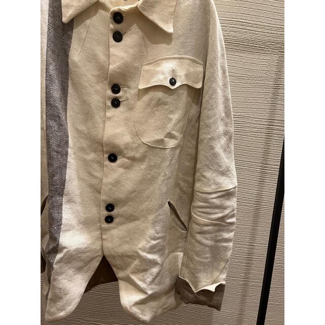 18SS Marc Point Solid Lapel Linen Jacket 【爆売り!】 49.0%割引