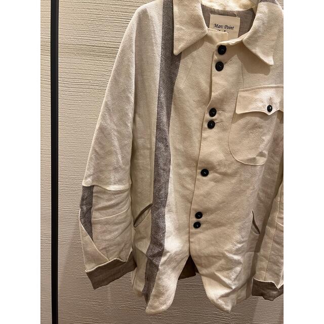 18SS Marc Point Solid Lapel Linen Jacket 【爆売り!】 49.0%割引