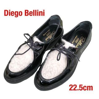 DIEGO BELLINI - Diego Bellini　ディエゴベリーニチロリアンシューズボア22.5cm