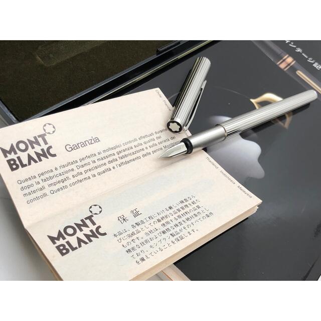 MONTBLANC(モンブラン)の稀な未使用に近い極上の保管品！総プラチナ張りノブレス★No1157★モンブラン製 インテリア/住まい/日用品の文房具(ペン/マーカー)の商品写真